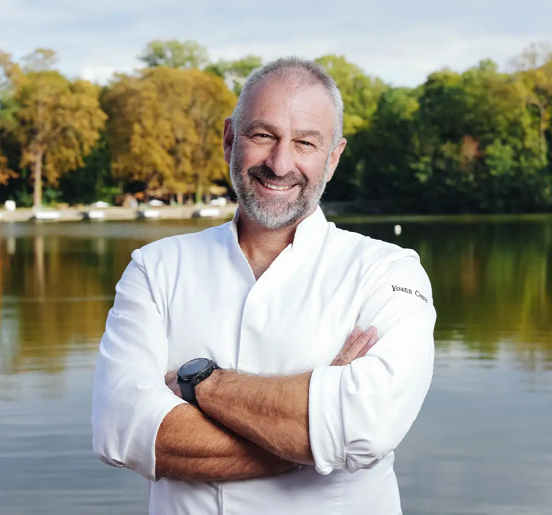Portrait du chef Yoann Conte